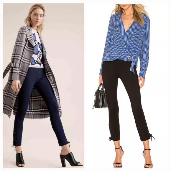 RAG & BONE SIMONE LACE-UP PANTS, SIZE 4 - Picture 1 of 11